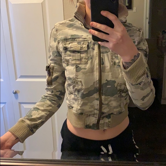 Army Print Jacket - Picture 3 of 4